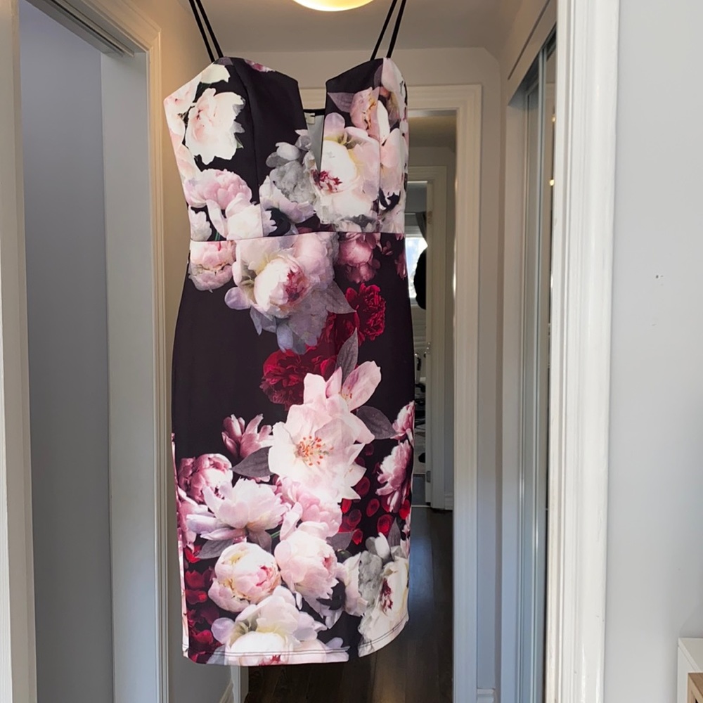 Women’s spaghetti strap dress.